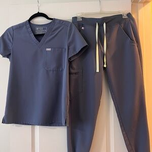Figs Slate Blue Scrub Women’s